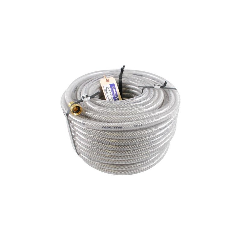 ProTool Hose 5/8in 300ft Clear Braided